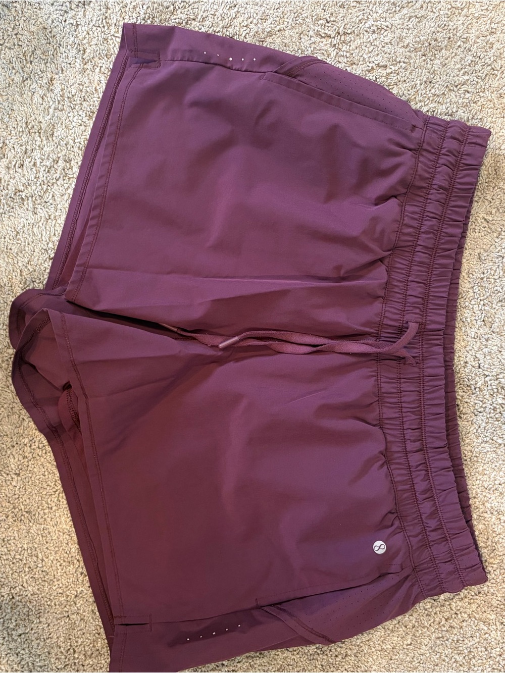 Women’s Active Performance Shorts — Plum